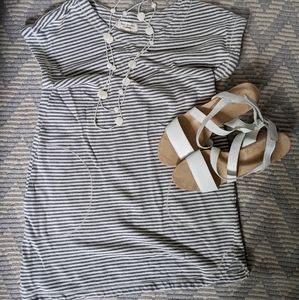 Max Studio stripped dress